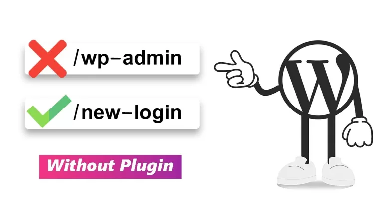 Change “wp-admin” URL Without Plugin
